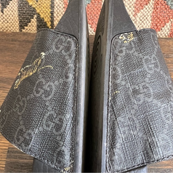 GUCCI GG Supreme Tiger Slide Sandals Gucci Size 10 US10.5 - Picture 11 of 15